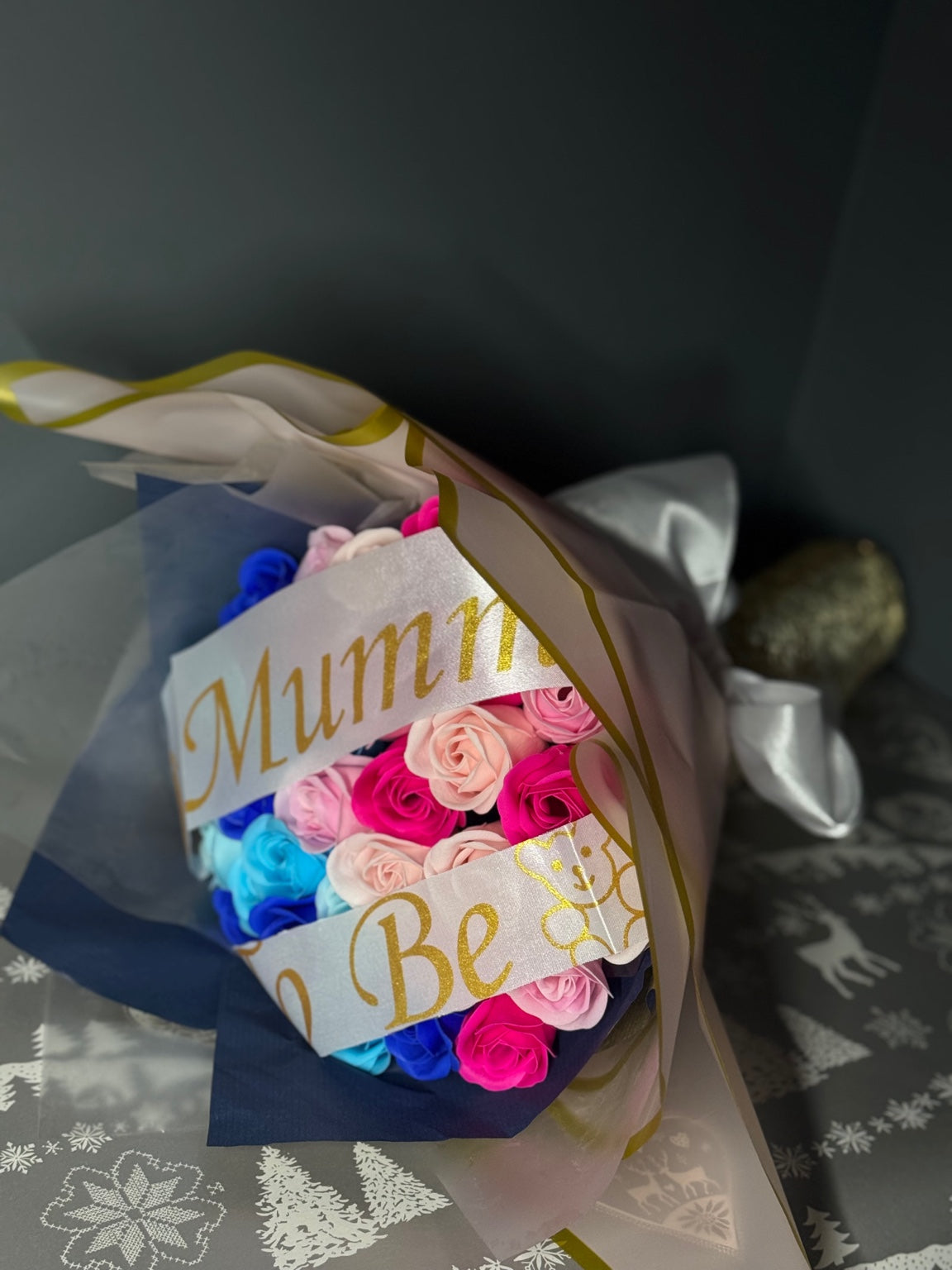 Soap Roses Bouquet | Buchet din Trandafiri de Sapun ” Mummy To Be ”