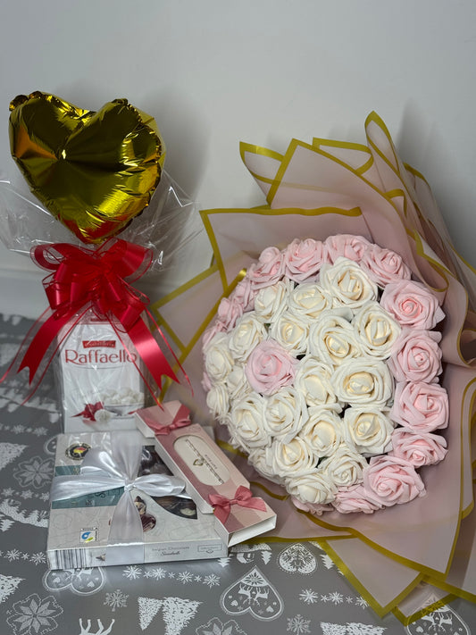 Luxury Gold Heart Set | Set Luxos Gold Heart